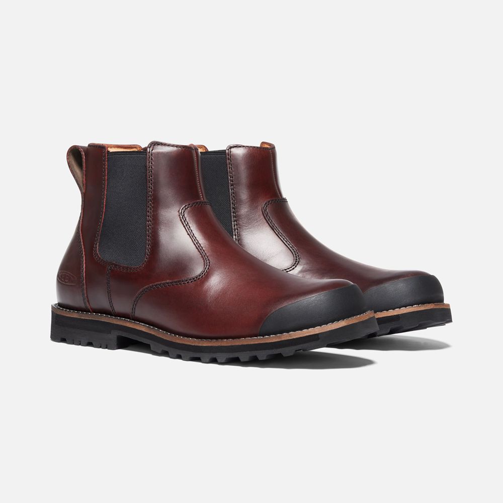 Bottes Chelsea Keen Homme Rouge/Marron | The 59 Ii Limited | ATURE-6432